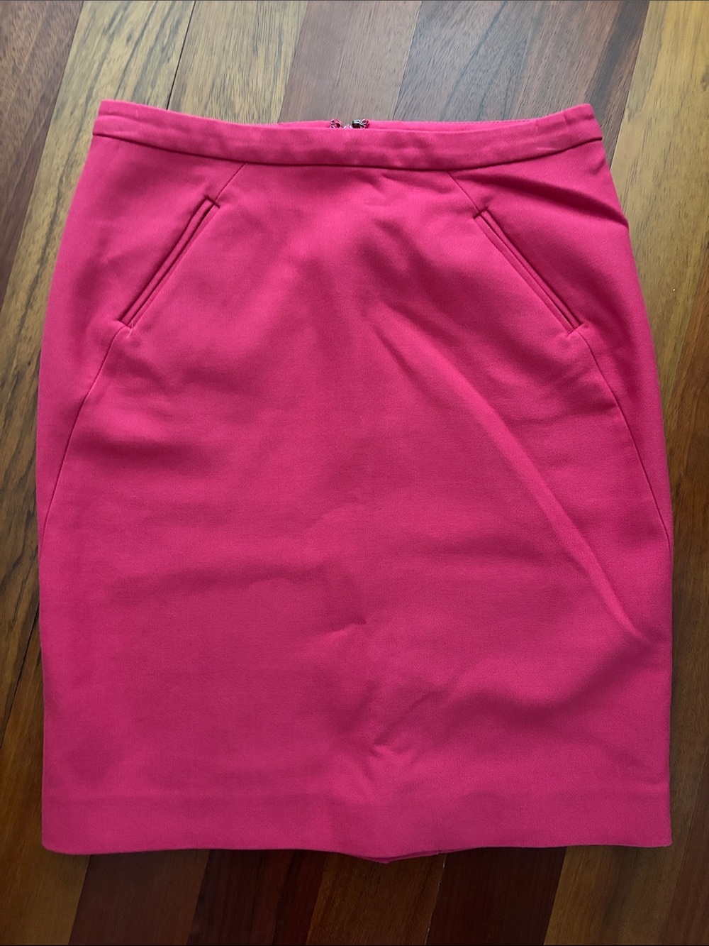 LOFT Bright Rose Pink Pencil Skirt, 00P